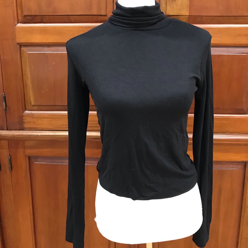 Zara Black Turtleneck Brand New With Tags